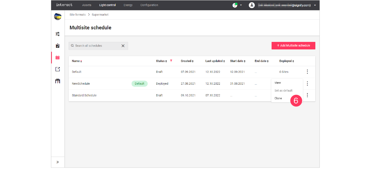 ctl manager03 schedules clone01